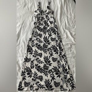 Derek Heart Monochrome Floral Dress